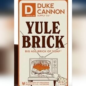 Duke Cannon Big Brick of Soap Bar Yule Brick 10 oz Dad Father Husband